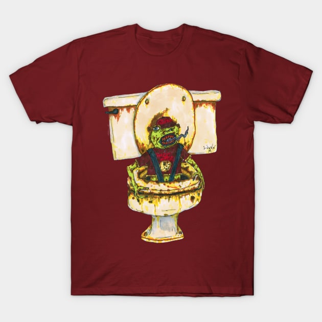 Maga Turd T-Shirt by lowen morrison